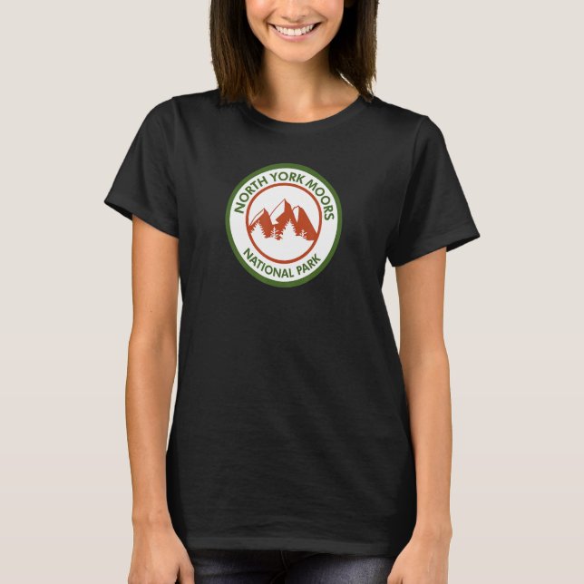 Camiseta Parque nacional de los Moors de Norteamérica 2 (Anverso)