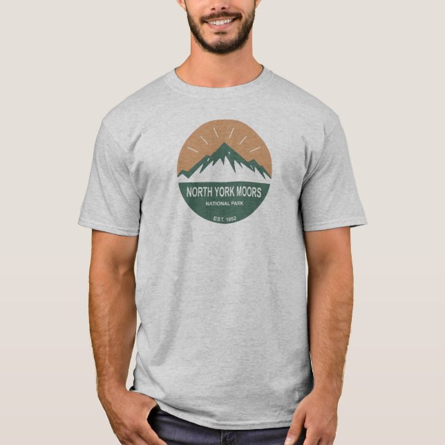 Camiseta Parque nacional de los Moors de Nueva York (Anverso)