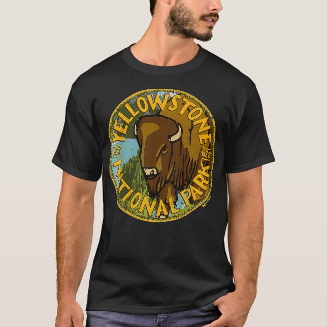 Camiseta Parque Nacional de los Niños de los Estados Unidos (Anverso)