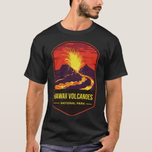 Camiseta Parque nacional de los Volcanes de Hawái