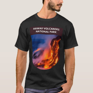 Camiseta Parque nacional de los Volcanes de Hawái