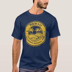 Camiseta Parque nacional de los Volcanes de Hawái