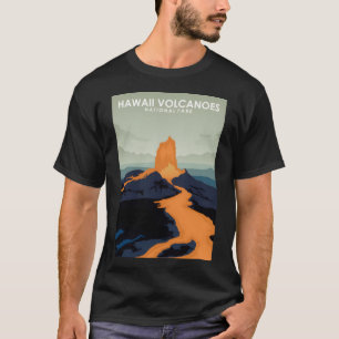 Camiseta Parque nacional de los Volcanes de Hawái