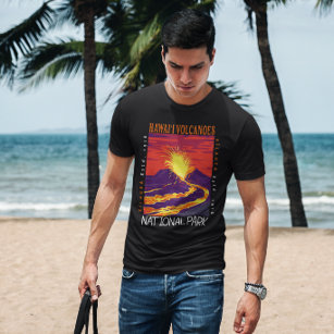 Camiseta Parque nacional de los Volcanes de Hawái con probl