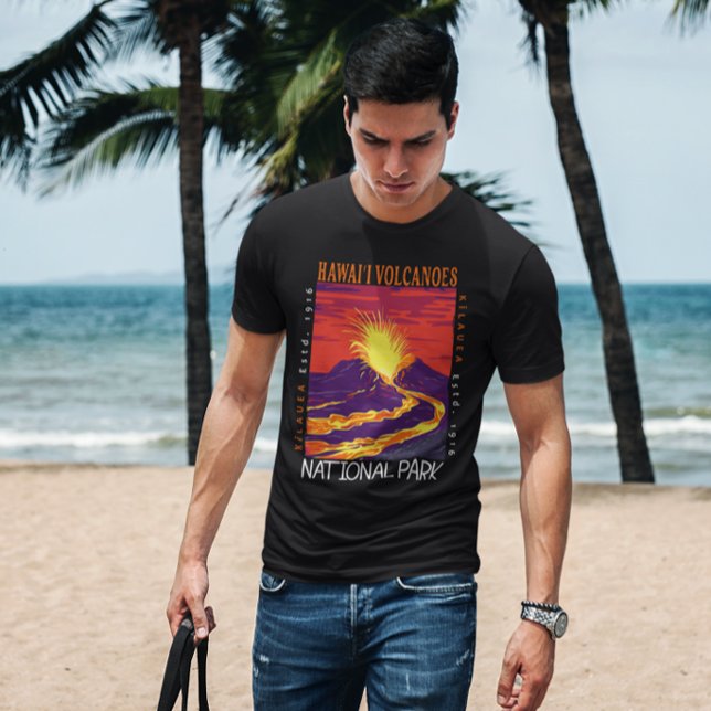 Camiseta Parque nacional de los Volcanes de Hawái con probl (Subido por el creador)