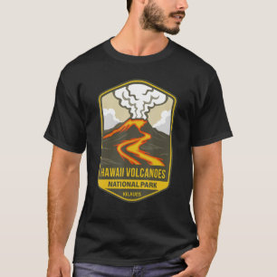 Camiseta Parque nacional de los Volcanes de Hawái Kilauea