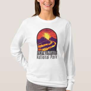 Camiseta Parque nacional de los Volcanes de Hawái Vintage