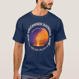 Camiseta Parque nacional de los volcanes de Hawaii