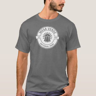 Camiseta Parque nacional de Mesa Verde Árboles solares