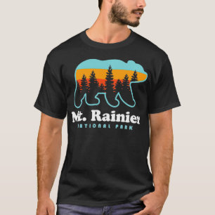 Camiseta Parque nacional de Mt Rainier Hikes