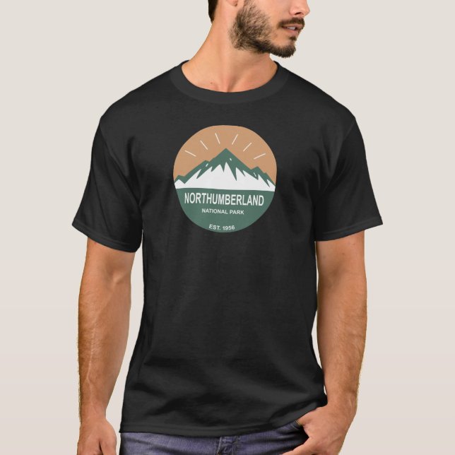 Camiseta Parque nacional de Northumberland (Anverso)