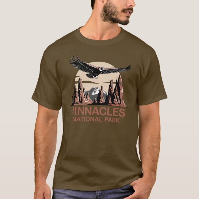 Camiseta Parque nacional de Pinnacles (Anverso)