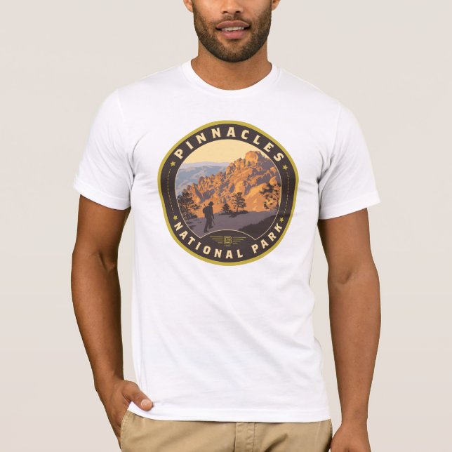 Camiseta Parque nacional de Pinnacles (Anverso)