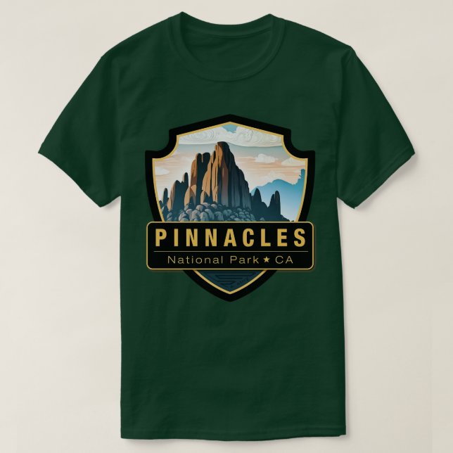 Camiseta Parque nacional de Pinnacles TShirt (Diseño del anverso)