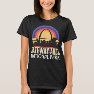 Camiseta Parque nacional de recuerdos del arco de la puerta