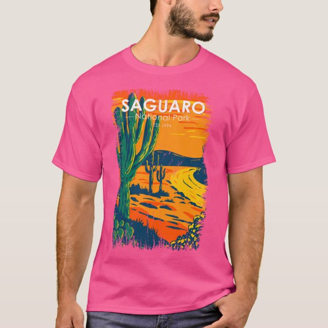 Camiseta Parque nacional de Saguaro (Anverso)