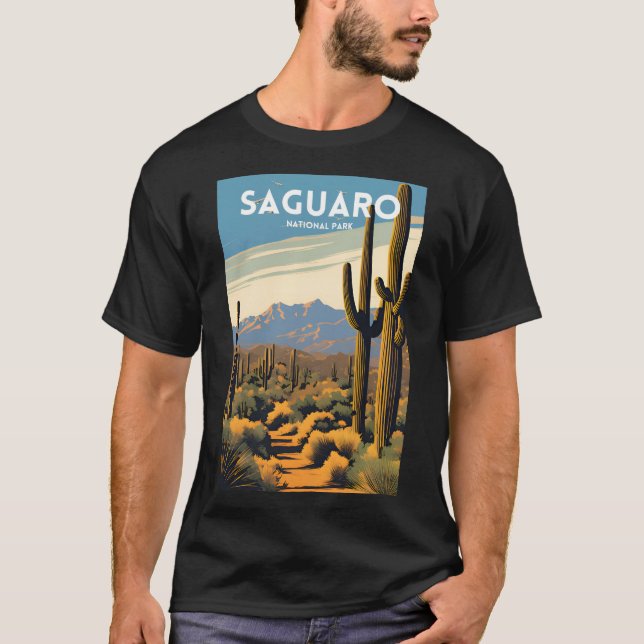 Camiseta Parque nacional de Saguaro (Anverso)