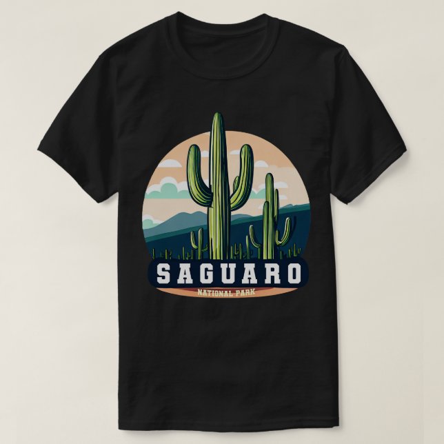Camiseta Parque nacional de Saguaro (Diseño del anverso)