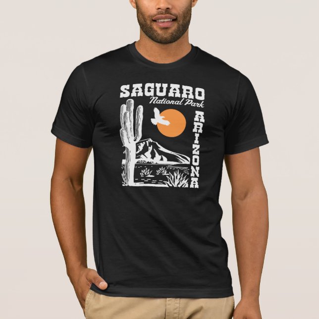 Camiseta Parque nacional de Saguaro (Anverso)