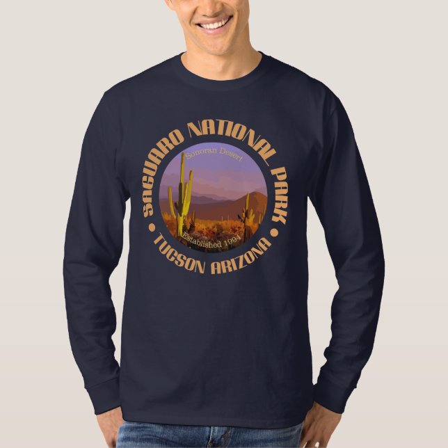 Camiseta Parque nacional de Saguaro (c) (Anverso)