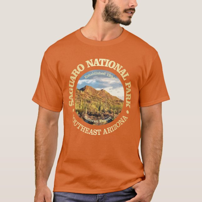 Camiseta Parque nacional de Saguaro (NP2) (Anverso)