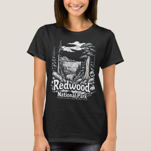 Camiseta Parque nacional de secuoya Selva Vintage Wilde