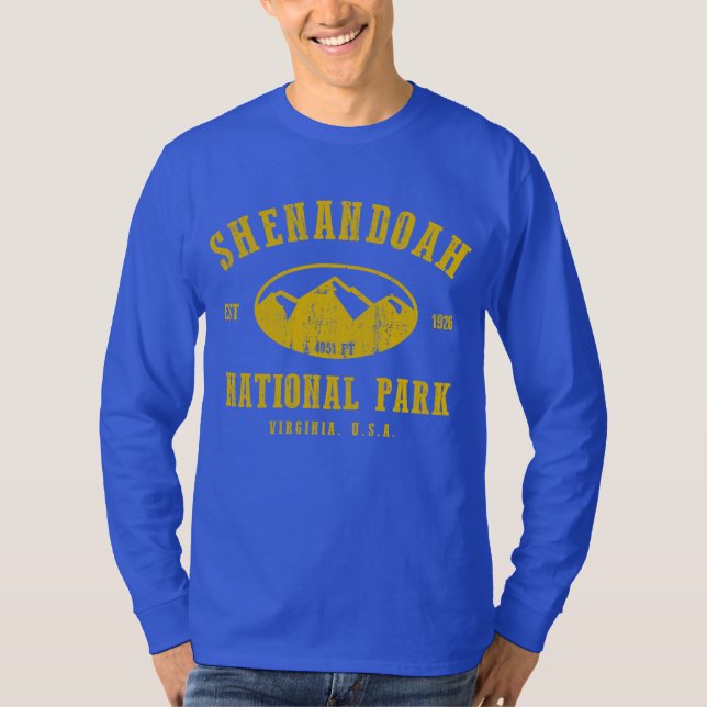 Camiseta Parque nacional de Shenandoah (Anverso)