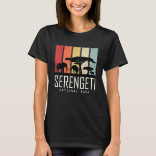 Camiseta Parque nacional de Tanzania Safari Africa Serenget