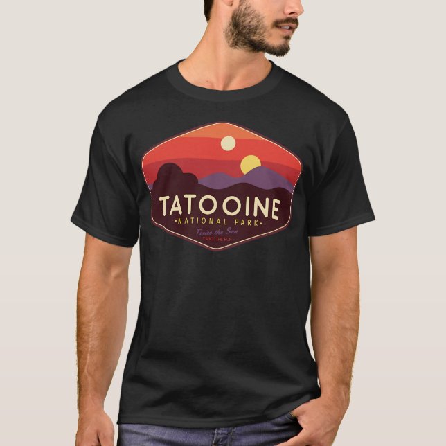 Camiseta Parque Nacional De Tatooine - Dos Veces La Diversi (Anverso)