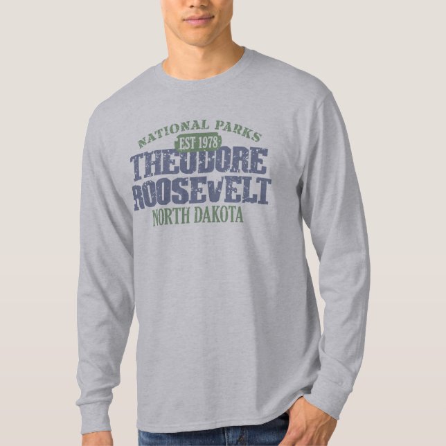 Camiseta Parque nacional de Theodore Roosevelt (Anverso)