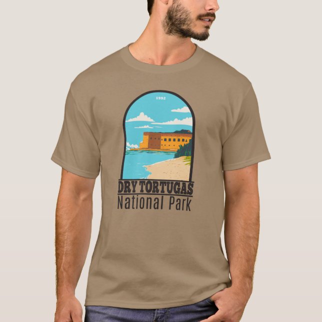 Camiseta Parque nacional de Tortugas Secas (Anverso)