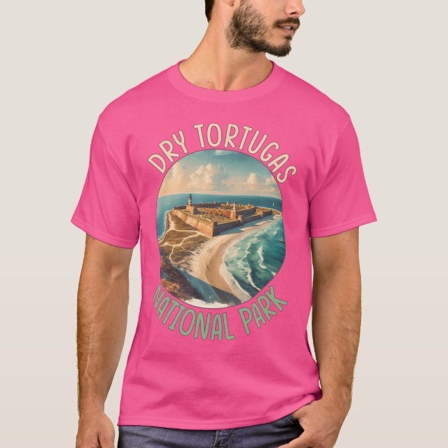 Camiseta Parque nacional de Tortugas Secas Florida Scuba D (Anverso)
