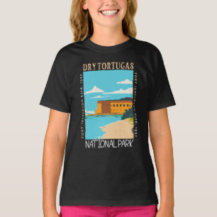 Camiseta Parque nacional de Tortugas Secas Fort Jefferson d