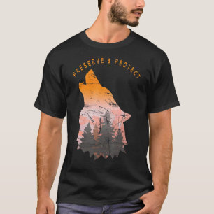 Camiseta Parque Nacional De Vida Silvestre Preservación De 