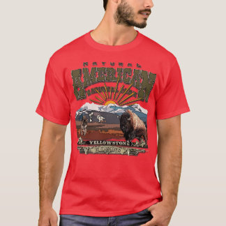 Camiseta Parque nacional de Yellowstone