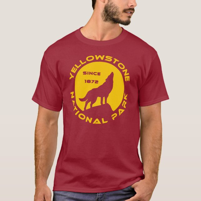 Camiseta Parque nacional de Yellowstone (Anverso)