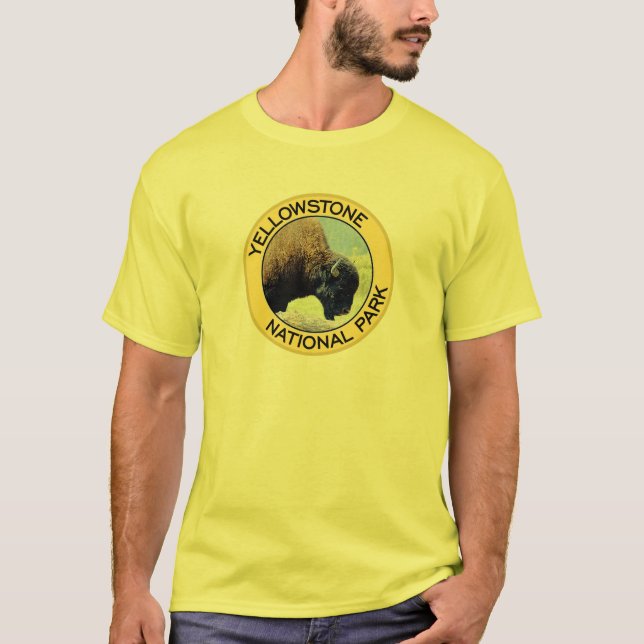 Camiseta Parque nacional de Yellowstone (Anverso)