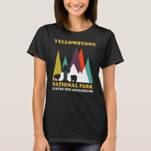 Camiseta parque nacional de yellowstone abandona el parque 