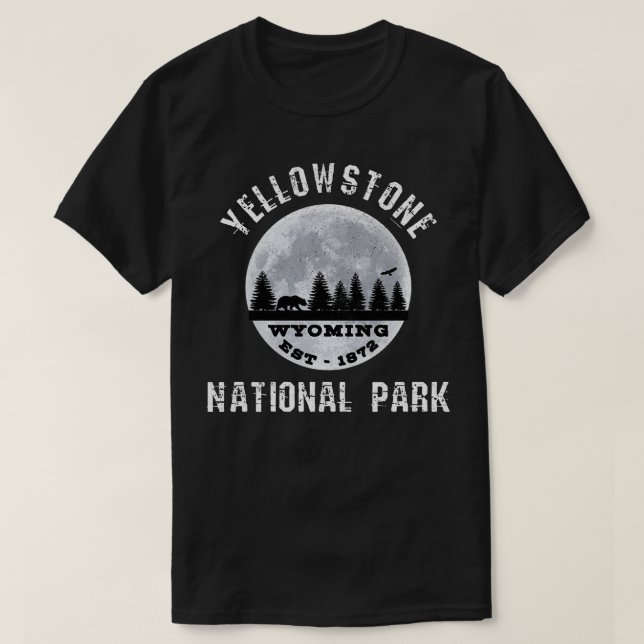 Camiseta Parque nacional de Yellowstone Pullover (Diseño del anverso)
