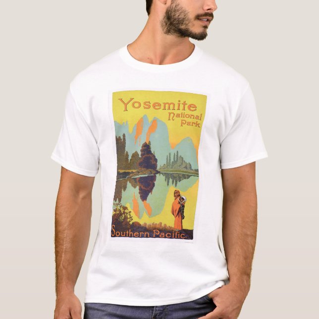 Camiseta Parque nacional de Yosemite (Anverso)