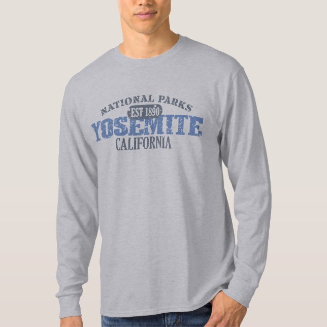 Camiseta Parque nacional de Yosemite (Anverso)