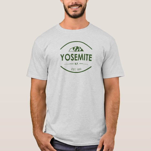 Camiseta Parque nacional de Yosemite (Anverso)