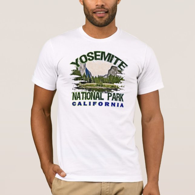 Camiseta Parque nacional de Yosemite, California (Anverso)