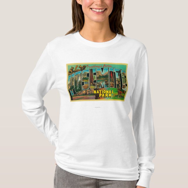 Camiseta Parque nacional de Yosemite, California - Lette (Anverso)