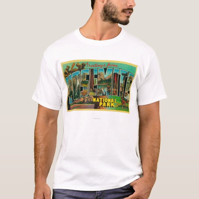 Camiseta Parque nacional de Yosemite, California - Lette (Anverso)