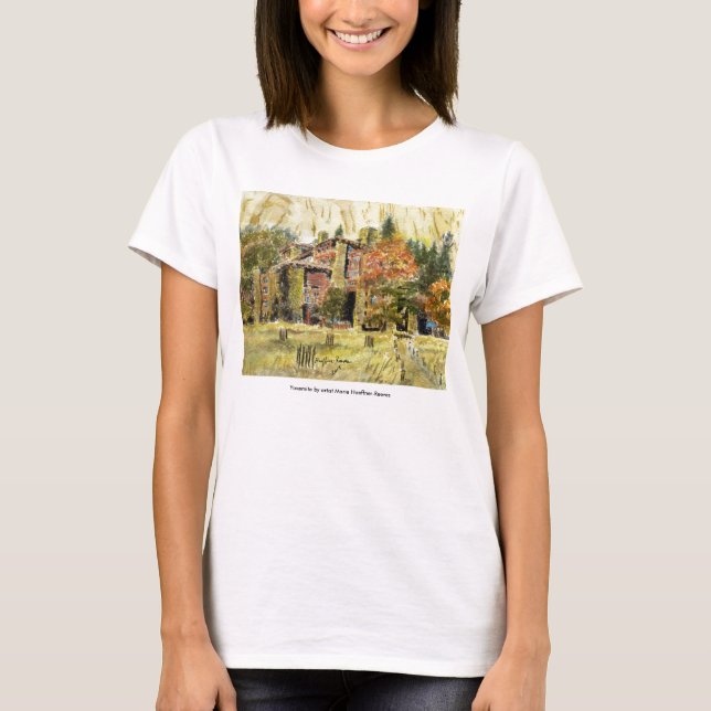 Camiseta Parque nacional de Yosemite:  El hotel de Ahwahnee (Anverso)