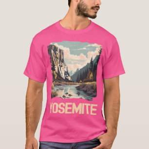 Camiseta Parque nacional de Yosemite, excursión por la natu