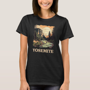 Camiseta Parque nacional de Yosemite, excursión por la natu
