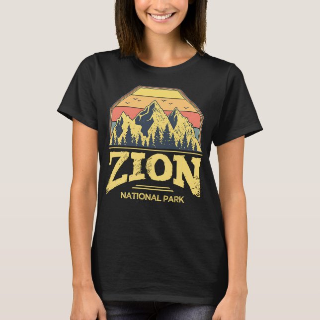 Camiseta Parque nacional de Zion (Anverso)