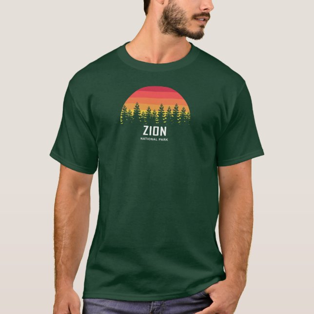 Camiseta Parque Nacional de Zion (Anverso)